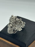 Anillo Rey calavera