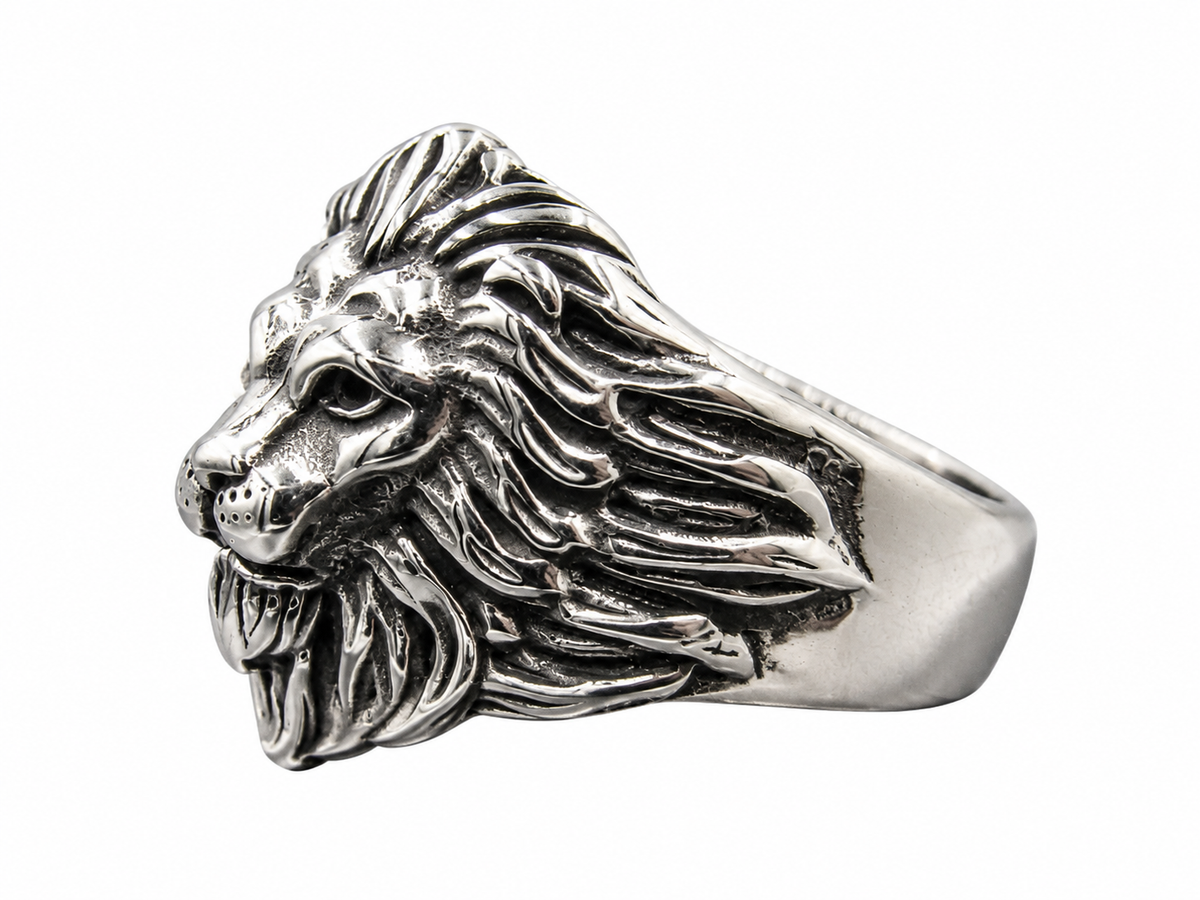 Anillo león