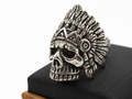 Anillo Calavera Tribu