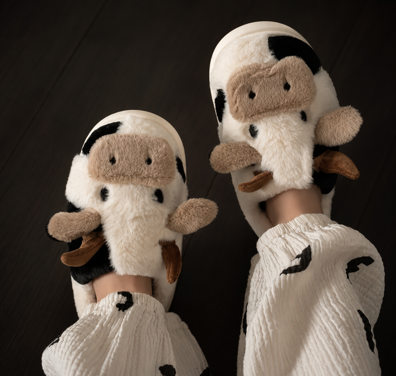 Pantuflas de vaquita