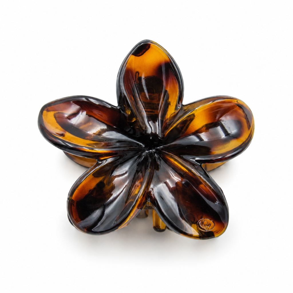 Tiburón/broche Flor grande